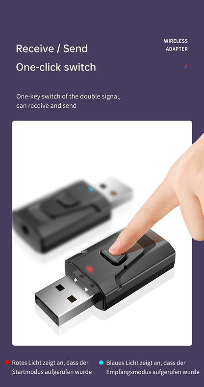 H7/H3 Bluetooth Headphone Wireless Headset with Mic USB Adaptor Headset Stereo Foldable Bass