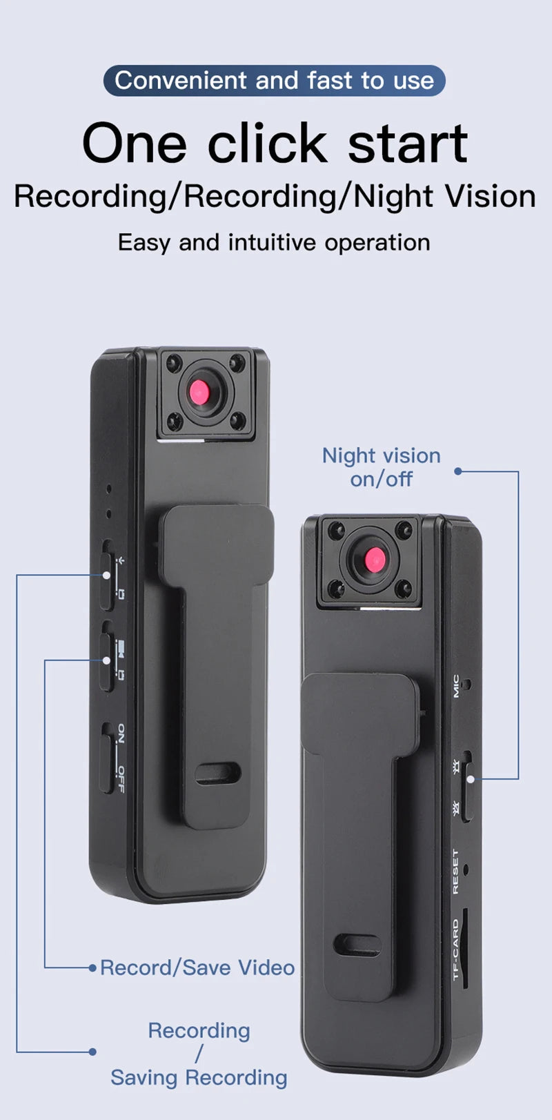 Xiaomi A9 High-definition 1080P Mini Camera with Night Vision