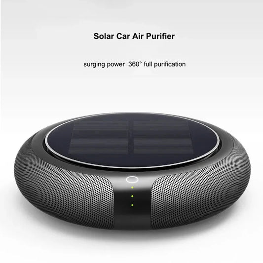 XIAOMI Air Purifier Solar Charging Car Ionizer HEPA Filter Ion tor Vehicle & Home