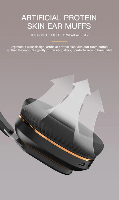 H7/H3 Bluetooth Headphone Wireless Headset with Mic USB Adaptor Headset Stereo Foldable Bass