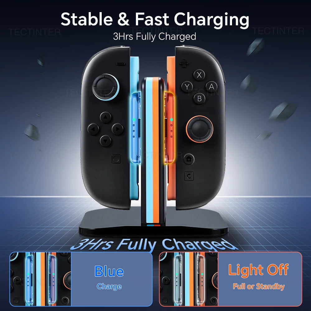 4-in-1 Charging Dock Station For Nintendo Switch 2