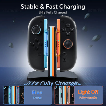 4-in-1 Charging Dock Station For Nintendo Switch 2