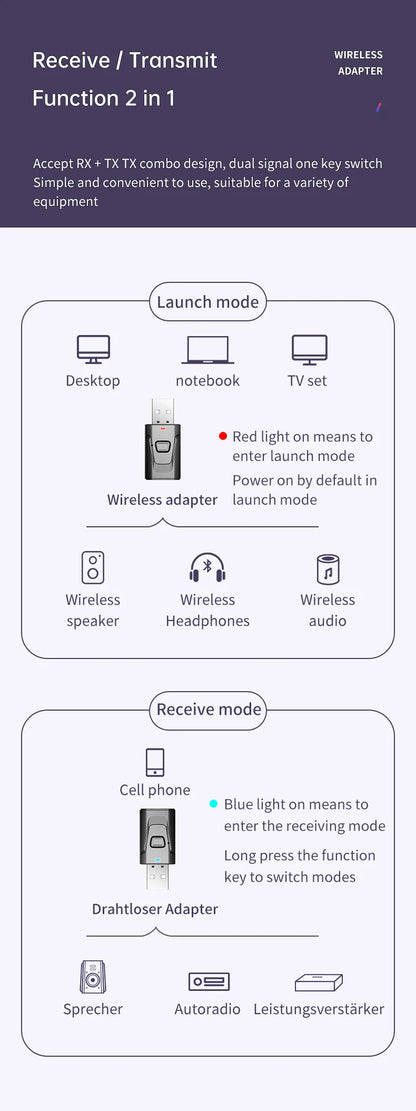 H7/H3 Bluetooth Headphone Wireless Headset with Mic USB Adaptor Headset Stereo Foldable Bass