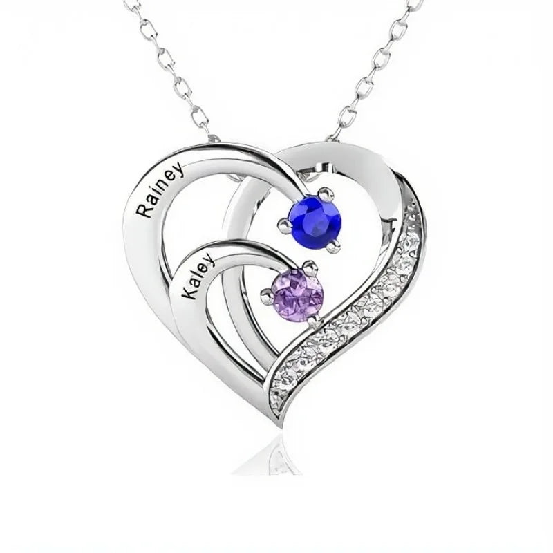 LYVORA – COLLAR COLGANTE LETRA EN PLATA S925