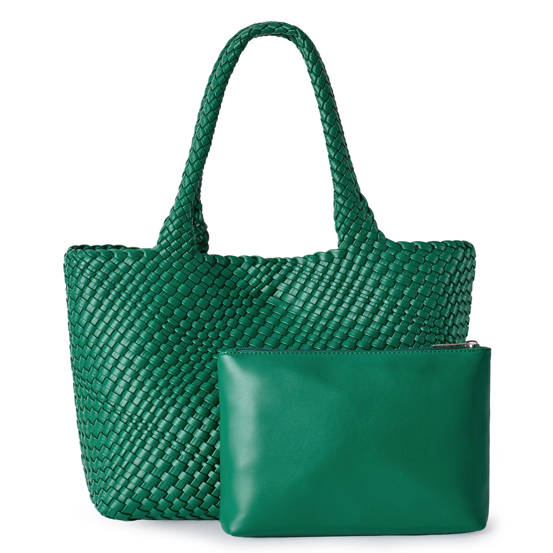 AVELIÉ – BOLSO TOTE DE CUERO VEGETAL TEJIDO