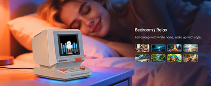 Divoom Portable MiniToo Retro Bluetooth Speaker Pixel Display Music Box