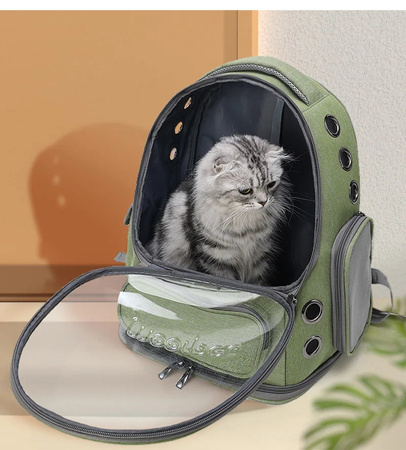 Transparent Pet Cat Carrier Bag
