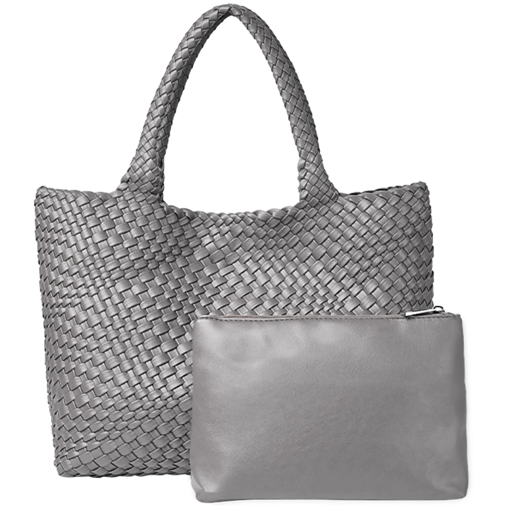 AVELIÉ – BOLSO TOTE DE CUERO VEGETAL TEJIDO