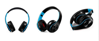 Wireless Headphones Bluetooth Stereo Headset Game with Build-in MIC with Universal for Android and iOS