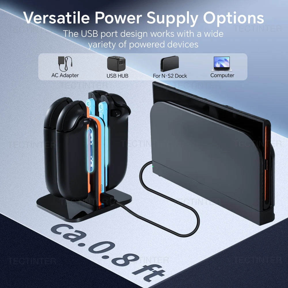 4-in-1 Charging Dock Station For Nintendo Switch 2