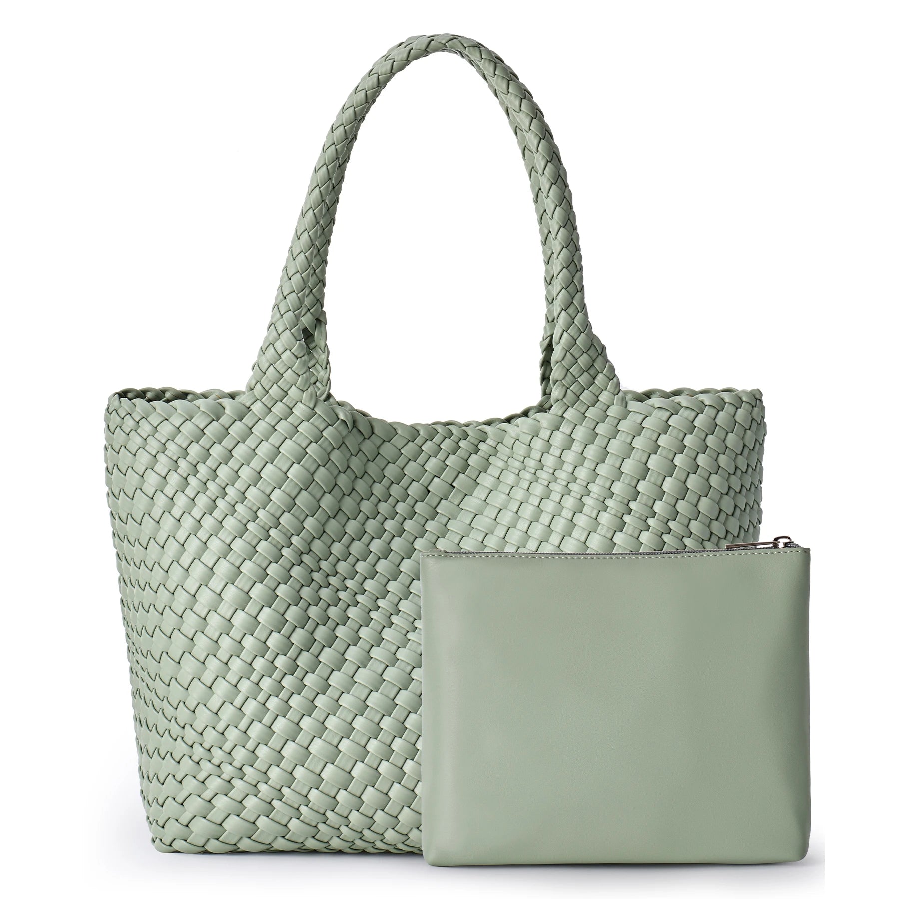 AVELIÉ – BOLSO TOTE DE CUERO VEGETAL TEJIDO