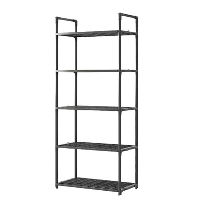 5 Tier Storage Shelves Heavy Duty Shelving Unit 66 Lbs Capacity