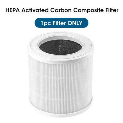 Portable Wireless HEPA Air Purifier for Home, Formaldehyde and Pollen Allergy Relief