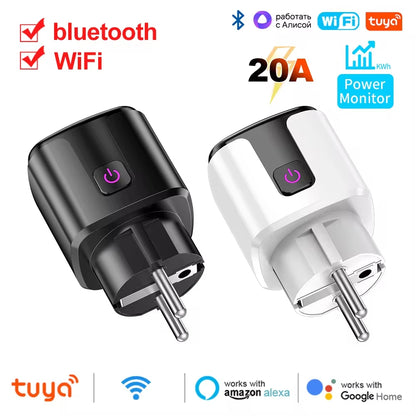 Smart Plug Tuya Smart Socket EU 20A