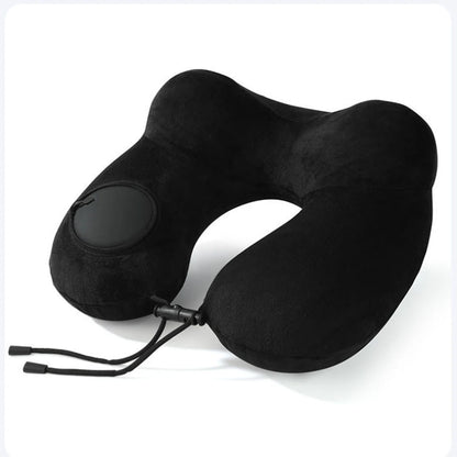 Portable Neck Pillow Press And Inflate