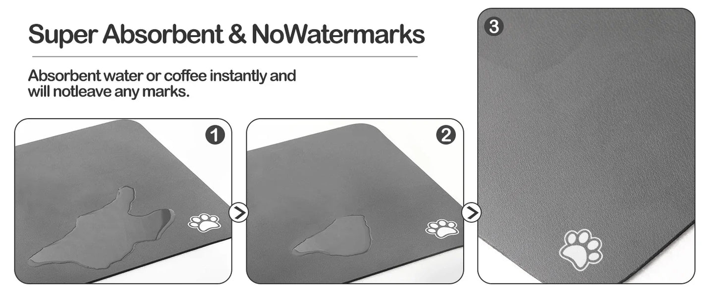 Pet Feeding Mat Absorbent