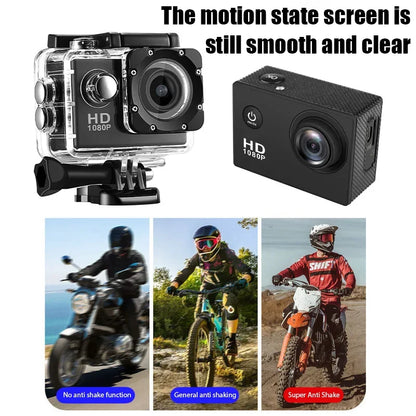 Portable  Action Camera Waterproof Camera with Remote Control
