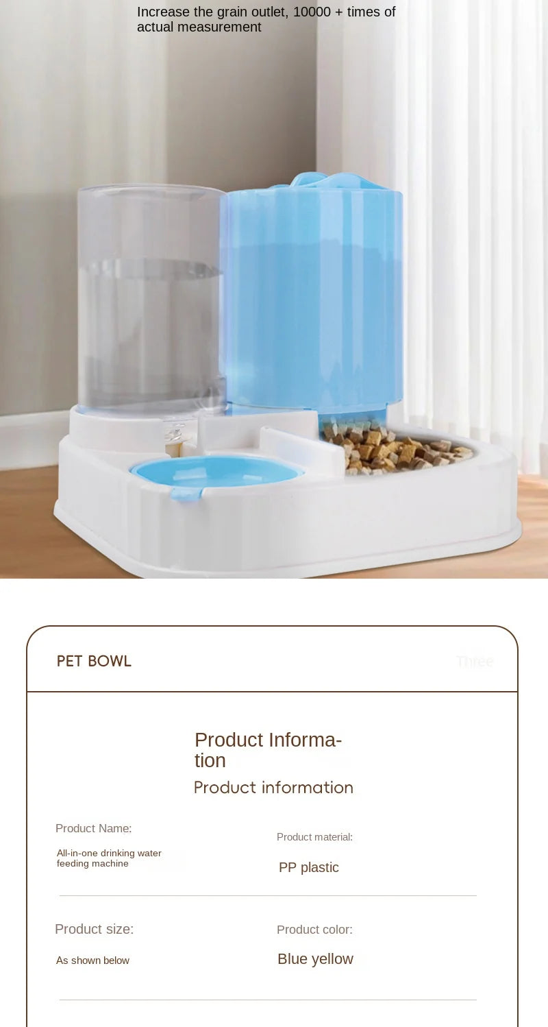 Automatic Cat Feeder Two-In-One