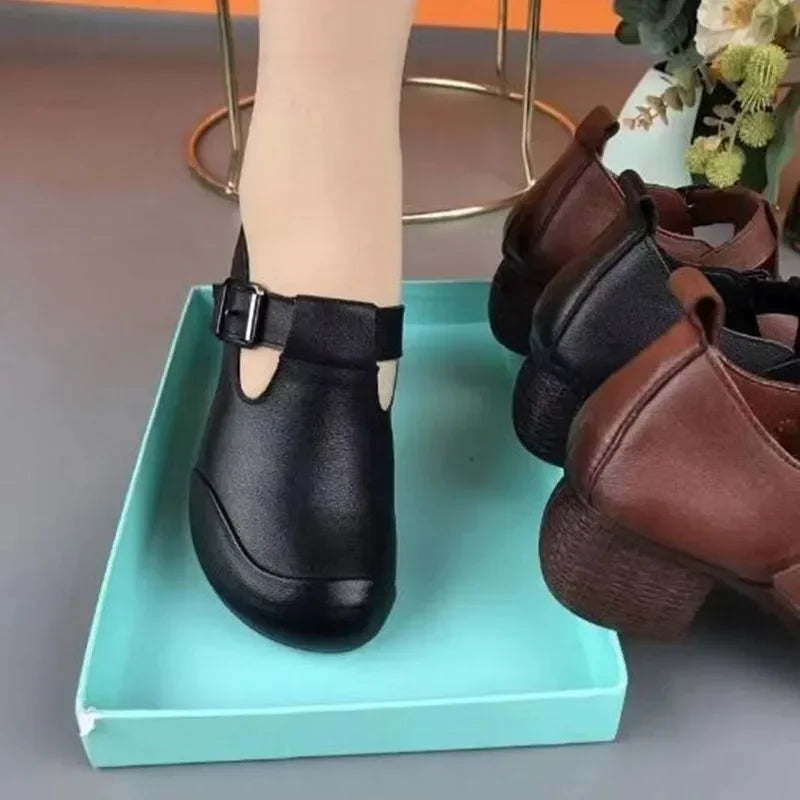RETROVA – HANDMADE RETRO STYLE WEDGE SHOES