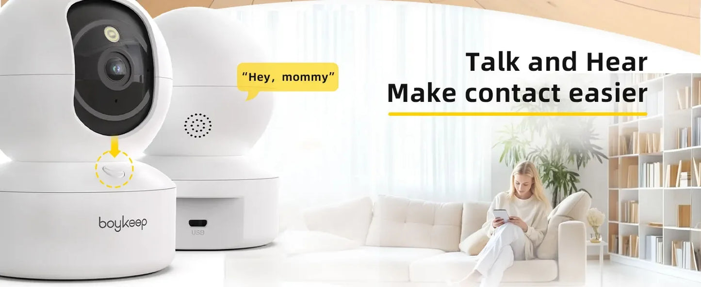 Smart Camera 2K Security Protection Wifi Surveillance 5G/2.4GHz