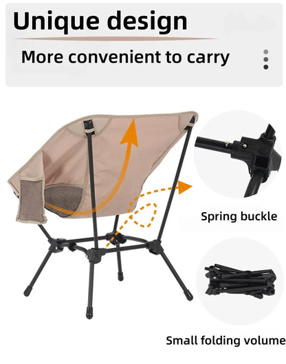 Beach Fishing Stool Portable Folding Camping Chair
