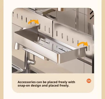 Adjustable Sink Drying Rack Over The Sink Dish Drying Holder