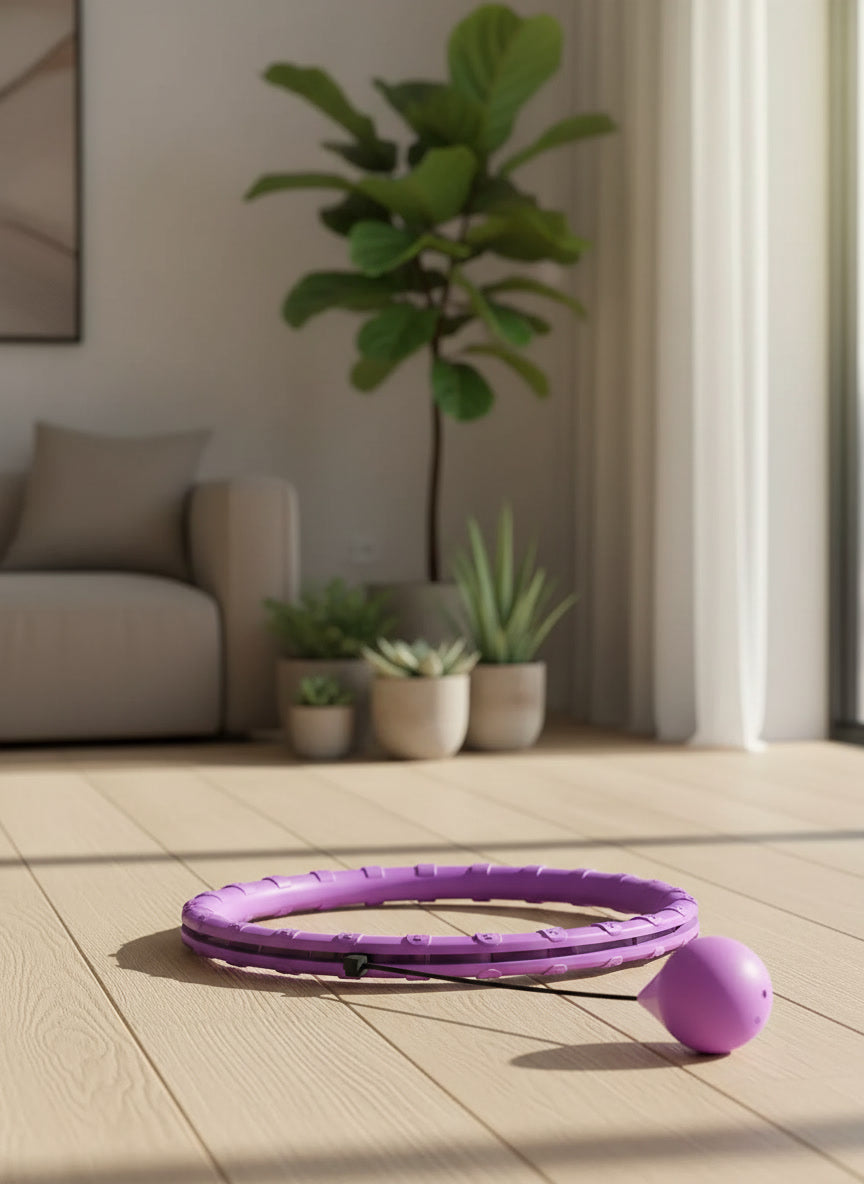 Aro Fitness Inteligente Ajustable con Peso para Adultos