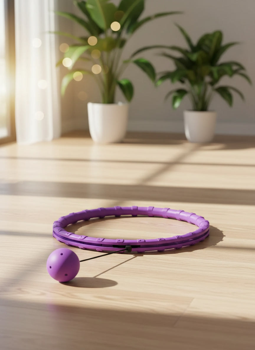 Aro Fitness Inteligente Ajustable con Peso para Adultos