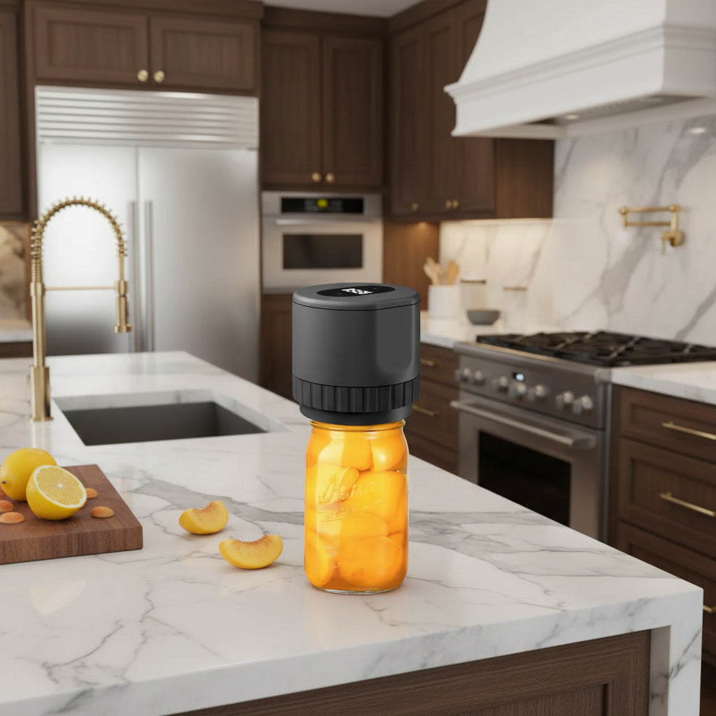 Sellador al Vacío para Frascos Mason