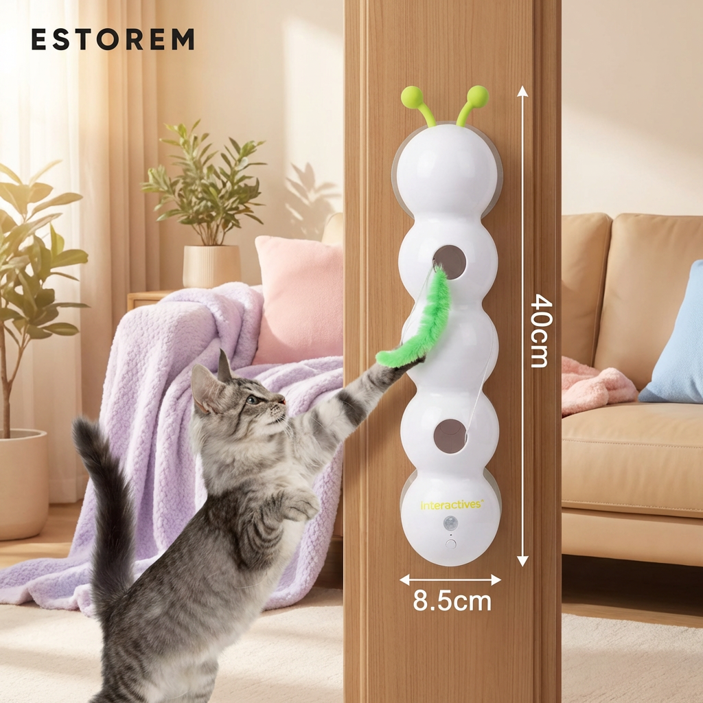 Juguete Interactivo Automático para Gatos