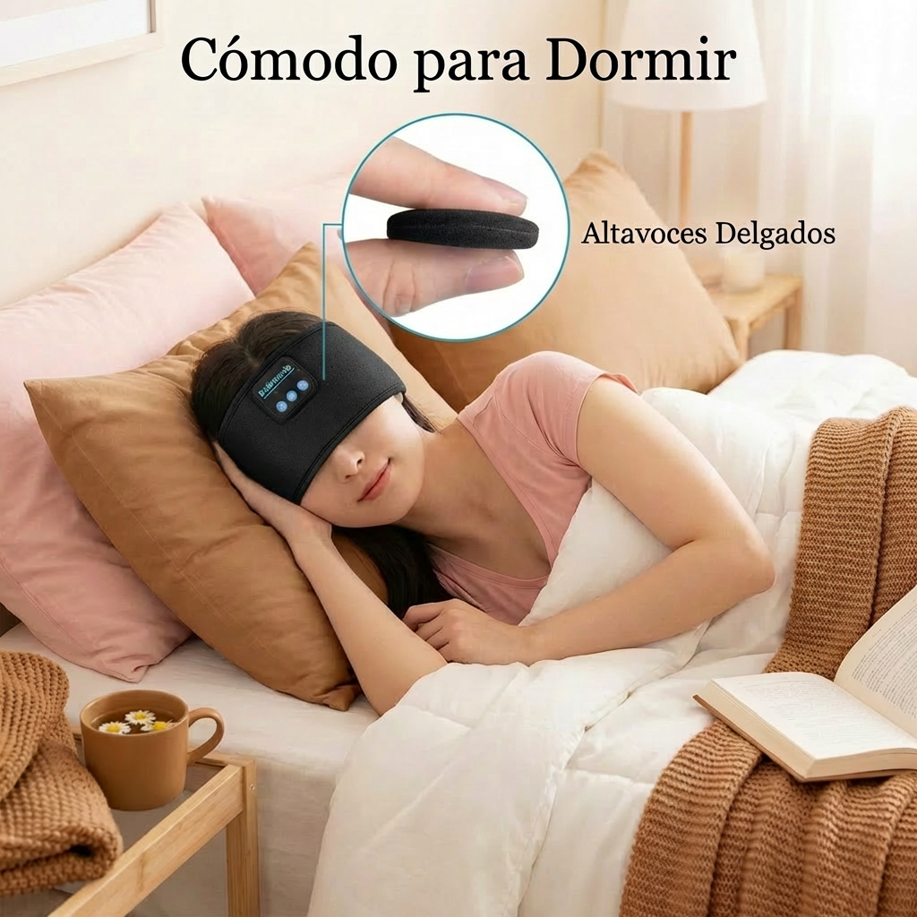 Diadema Bluetooth para Dormir y Deporte