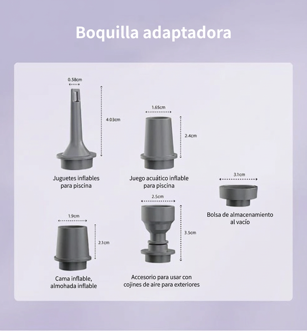 Mochila de Compresión al Vacío  para Viaje con Bomba